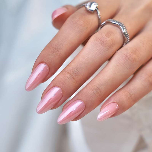 Bubblegum Glazed Press On Nails