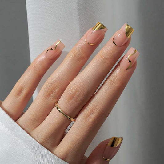 Goldmine Press On Nails
